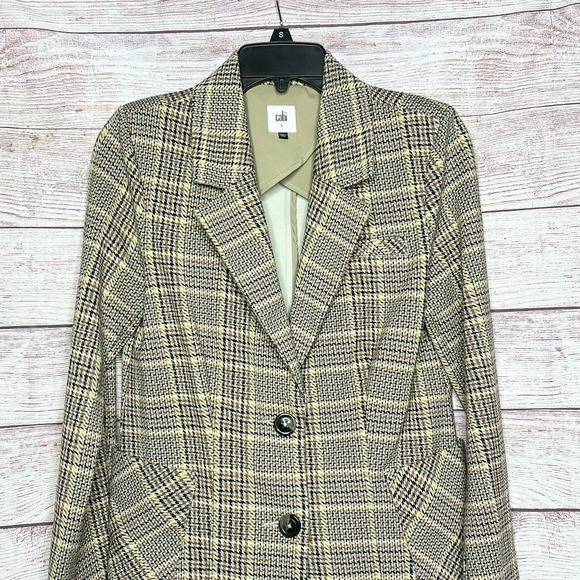 Cabi Women's Business Classic Pastime Plaid Blazer Jacket #3548 Size 6 - Picture 8 of 8